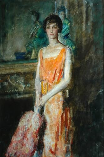 Cuadro pintura al óleo Mademoiselle De Pourtales para decoraciones del hogar
