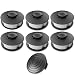 Produktbild 6X Rasentrimmer Doppelfadenspule + Haube für ALDI Gardenline Elektro Rasentrimmer GLR 450 451 452 453 454 455 456 457 458 459 & GLR 450/1 450/2 450/3 450/4 450/5 450/6 450/7 450/8 450/9 & GLT 451-459