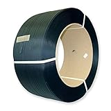 Stabiles Umreifungsband aus strapazierfähigem Polypropylen für Umreifungsmaschinen oder zum Umreifen und Bündeln von Hand oder mit Werkzeug.