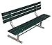 UltraSite - 940P-GRN6 - Outdoor Bench, 72 in. L, Grn, RCYCLD PLSTC
