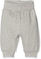 Schnizler Unisex Kinder Baby-Pumphose Sweat-Hose Jogginghose, grau/Melange, 44