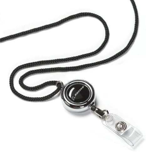 Chrome Breakaway Retractable Lanyard