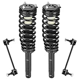 Front Strut Assembly & Sway Bar Links for 2010-2012 Ford Fusion 2.5L, 10-11 Mercury Milan, Shock Absorbers Replace 272596 4PCS