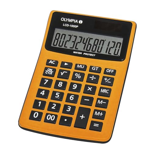 Olympia LCD1000P Calculatrice Orange