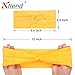 XTREND 6 Pcs Headbands for Women, Twisted Cross Elastic Head Bands Yoga Workout Headband Non-Slip Sweat Soft Headbands Solid Color Simple Versatile Hair Accessory Hairbands