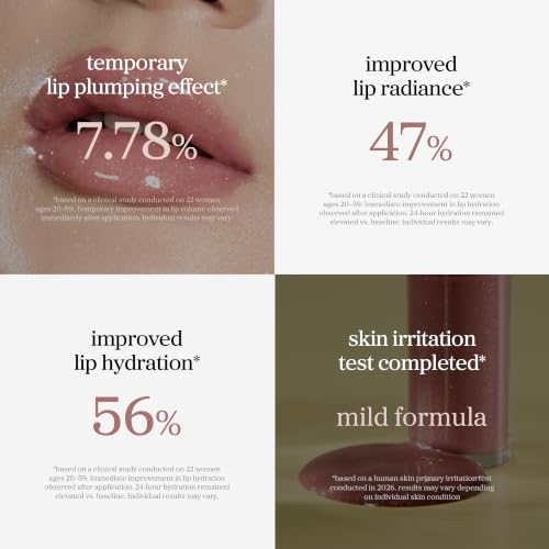 Image of NOONI Applevanilla Lip Oil Shimmer - Plumping Tinted Glossy Lip Oil