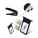 Dual SIM Card Adapter Sets for iPhone X 8 7 6S 6 Plus,GVKVGIH Switch 2 SIM Cards in 1 Phone Dual...
