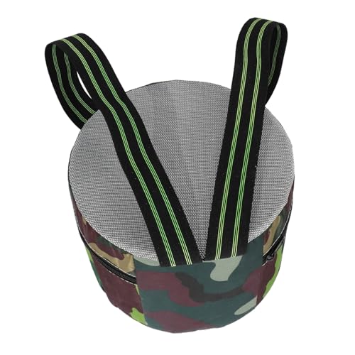 Happyyami Wearable Stool for Gardening Portable Field Work Stool Wheels for Camping and Fishing Random