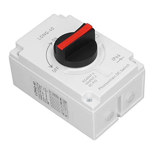 Interruptor Fotovoltaico CC 32A 4P Protector para Panel Solar Fuera de la Red 5