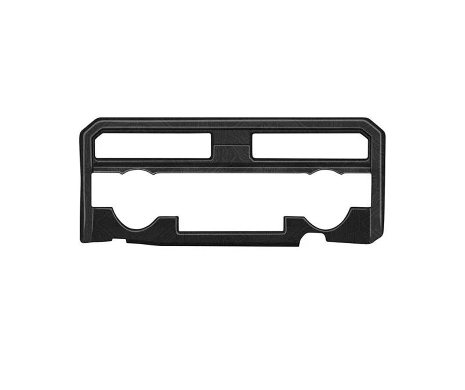 Ousduo Abs Black Wood For Toyota For 4Runner 2025 2026 Interior Carbonfiber Central Control Air Conditioning Outlet Cover Ac Swtich Vent Frame Interior Decal Trim