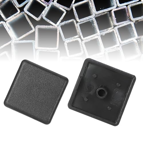 Giantree 40 Stück Endkappen Aluprofil 20x20, Aluminium Profil Endkappe Abdeckkappen Aluprofil Kunststoff Schutzkappen alu Profil 20x20 für Alu-Konstruktionsprofil, Profil-Endkappe, Profil-Abdeckkappe