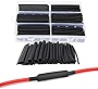 Nilight 130 Pcs 3:1 Heat Shrink Tubing Kit Dual Wall Adhesive Sleeve Tube Electrical Wire Cable Wrap Tube Assortment with Storage Case for DIY
