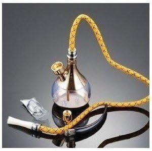 普通のタバコもOK　携帯タイプ アラビアン・シーシャ型 水パイプ ダブルフィルターで喉越しまろやか