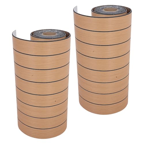 Paneles Autoadhesivos de Pared 3D Revestimiento Madera Baño 40cm 2