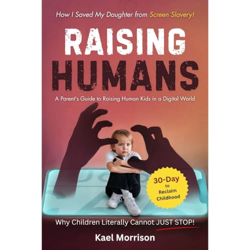 Raising Humans Audiolibro Por Kael Morrison arte de portada