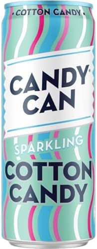 Candy Can Sparkling Drink - Cotton Candy Zero Sugar 330 ML (UK)