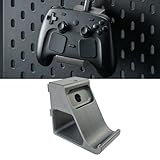 Base di montaggio a parete per Steam Controller 2 compatibile con SKADIS Pegboard 3D stampato staffa stand con accesso di ricarica wireless salvaspazio