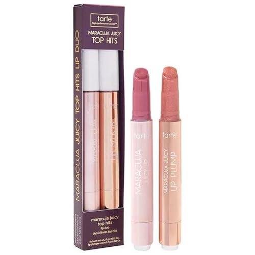 tarte maracuja juicy top hits lip duo - maracuja juicy lip plump & maracuja juicy lip balm