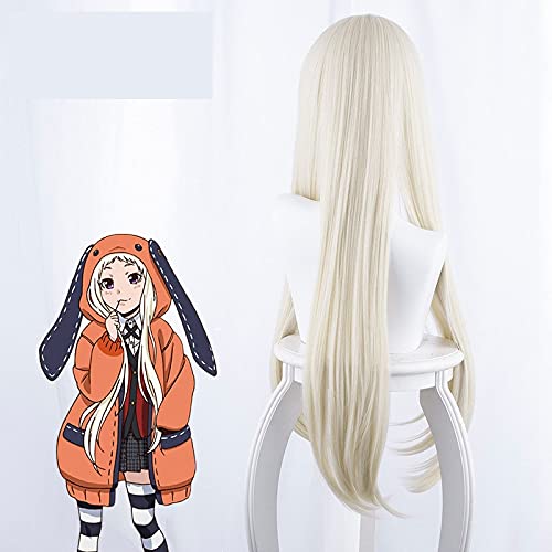 Miniatura 4 de JabrOn Anime Kakegurui Compulsive Gambler Cosplay Wigs Runa Yomozuki Ririka Momobami Cosplay Wigs Heat Resistant Synthetic Wig +Wig Cap