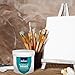 BLUEBIRD Heavy Gesso Primer for Acrylic Painting, Gesso Surface Prep Medium for Acrylic Paint and Oil Paint (White, 28.2 Oz)