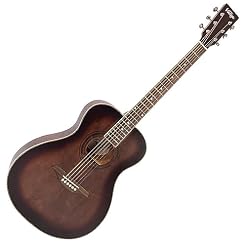 Vintage V300 Guitare Folk Acoustique ~ Antiqued - Les Beatles, Paul McCartney, John Lennon, RIngo Starr, George Harrison