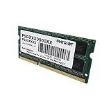 Patriot PSD34G1600L2S pamięć operacyjna 4 GB (1600 MHz, CL11) DDR3 SO-DIMM do ultrabook