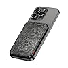 Sharge Power Bank Magnetic CarbonMag (5K) 5000mAh para MagSafe y Qi, Batería Externa Ultradelgada y Ultraliviana de Fibra de Carbono para Phone con Entrada/Salida USB-C de 20 W Para iPhone 16/15/14/13