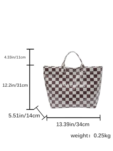 Image of Lushandy Striped PVC Tote Bag for Women, Waterproof Plastic Tote Bag for Beach Pool Large Top Handle Travel Hobo Handbag | Waterproof Material