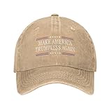 YIHOCIDE Anti Trump Hats Make America Trumpless Again Hat Adjustable Fashion Natural Cap for Men Women