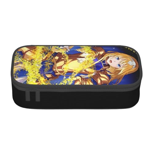 ソードアート_オンライン(13) ペンケース 筆箱 シンプル ペンケース 洗面用具バッグ 多機能 大容量 男の子 女の子 小学生 中学生 高校生