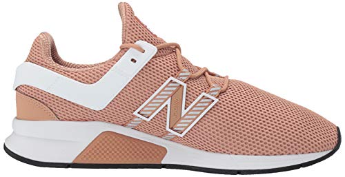 New Balance Tênis masculino 247 Decon V1, Areia do deserto/Branco, 14