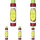 HELA - Gewürz Ketchup Curry delikat 500 ml - Lieblich-würziger Curry Ketchup - vegan, glutenfrei, laktosefrei, ohne Konservierungsstoffe - veganer Würzketchup für Pommes, Grillgerichte & Gemüse