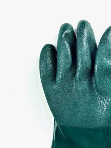 LUVA DE PVC PUNHO 36CM SMART VERDE VOLK C.A 46837