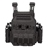 BOMTURN Upgrade Tactical Airsoft Outdoor Vest