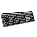 Produktbild Logitech MX Keys S für Mac, kabellose Tastatur, fließend, präzise Tippen wie auf einem Laptop, Wiederaufladbare Bluetooth USB C für MacBook Pro, MacBook Air, iMac, iPad -Space Grey - Space Grey -