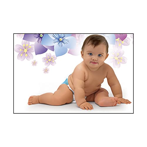 Image of pnf Poster And Frames Cute Babies Waterproof Wall Poster | Pregnant Women, Mothers | For Living, Bedroom | Home Decoration | Best Gifting Option (12x18inch) 1331-1