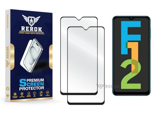 Image of Gorilla Tempered Glass Screen Protector Compatible with Samsung Galaxy F12 [Pack of 2] | Edge-to-Edge, Bubble-Free, Case Friendly, Easy Installation Kit