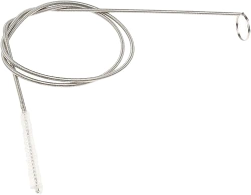 Cepillo para tubo de alimentación, cepillo de limpieza de botellas, limpiadores de tuberías pequeños para tubo de clavija de tubo, cepillos de paja
