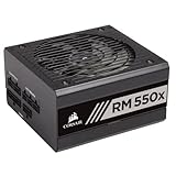 Corsair RM550x PC-Netzteil (Voll-Modulares Kabelmanagement, 80 Plus Gold, 550 Watt, EU)