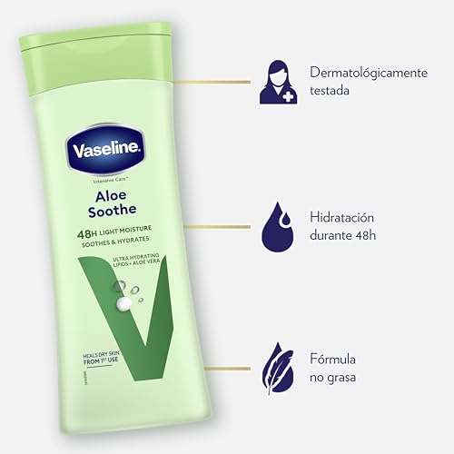 Vaseline Balsam z aloesu Soothe, 400 ml