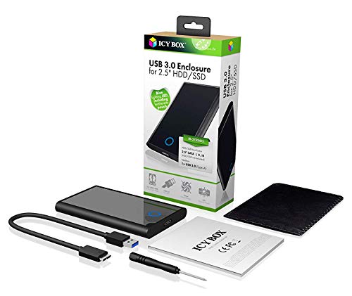 Caja externa ICY BOX para HDD/SSD 2.5" SATA USB 3.0 miniatura 7