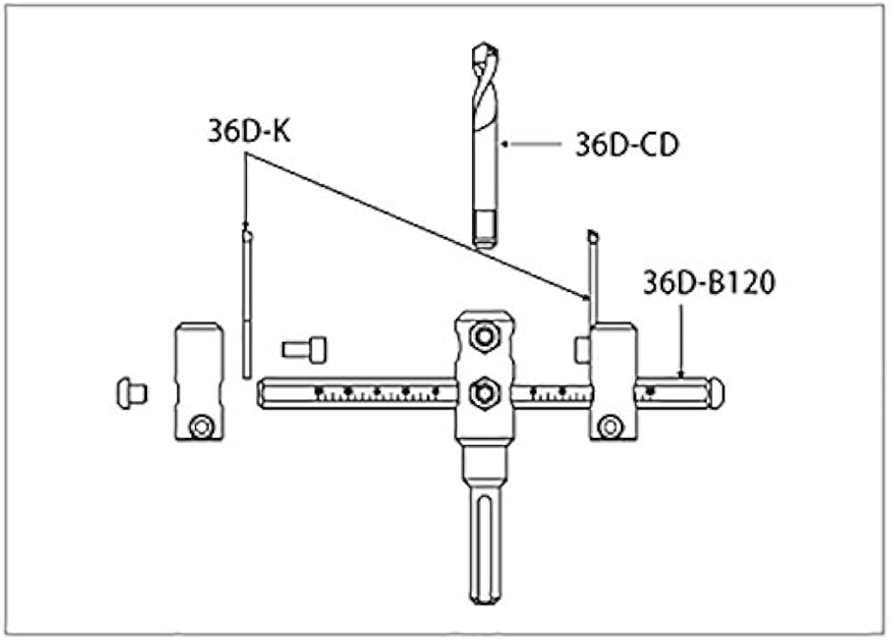 Amazon | STAR-M No.36D ダイヤモンド 自在錐 セット 30×120mm