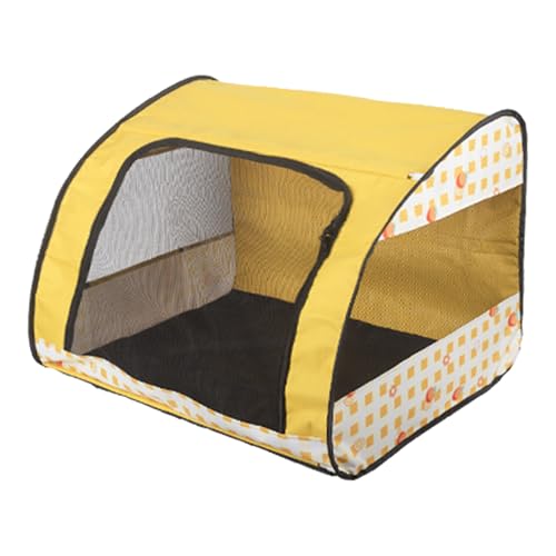 Tienda De Juegos para Mascotas: Recinto Plegable De Tela Oxford, Jaula Portátil para Perrera | Marco Elástico De Fibra De Vidrio, Protección contra Picaduras De Moscas, De Parto para Gatos, Hogar