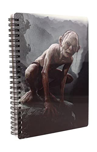 CUADERNO 3D GOLLUM EL SEOR DE LOS ANILLOS