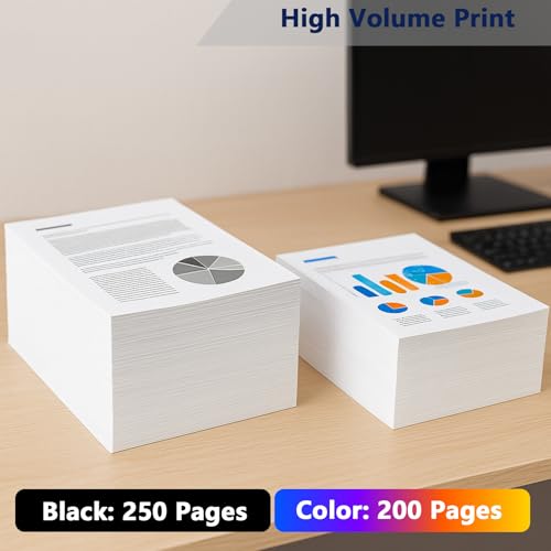Image of LC501 Ink Cartridges Replacement Compatible for Brother LC501 LC 501 High Yield Ink Cartridges Combo Pack Work with MFC-J1260DW MFC-J1360DW MFC-J1410DW Printers (4 Packs, Black, Cyan, Magenta, Yellow)