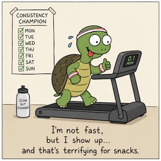 CONSISTENCY IS THE KEY TO EVERYTHING&hellip;
