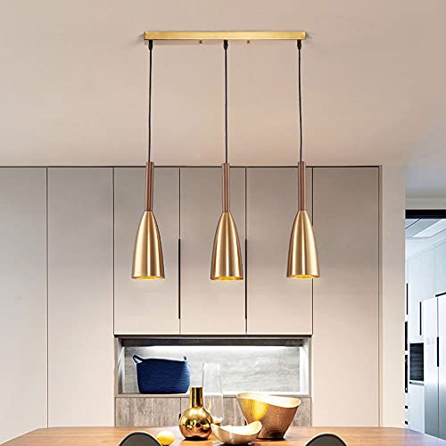 Lampe à suspension moderne pour îlot de cuisine et table de bar E27 - 4
