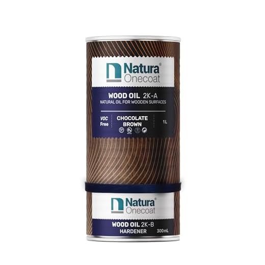 Natura Onecoat Wood Stain Oil 1.3L