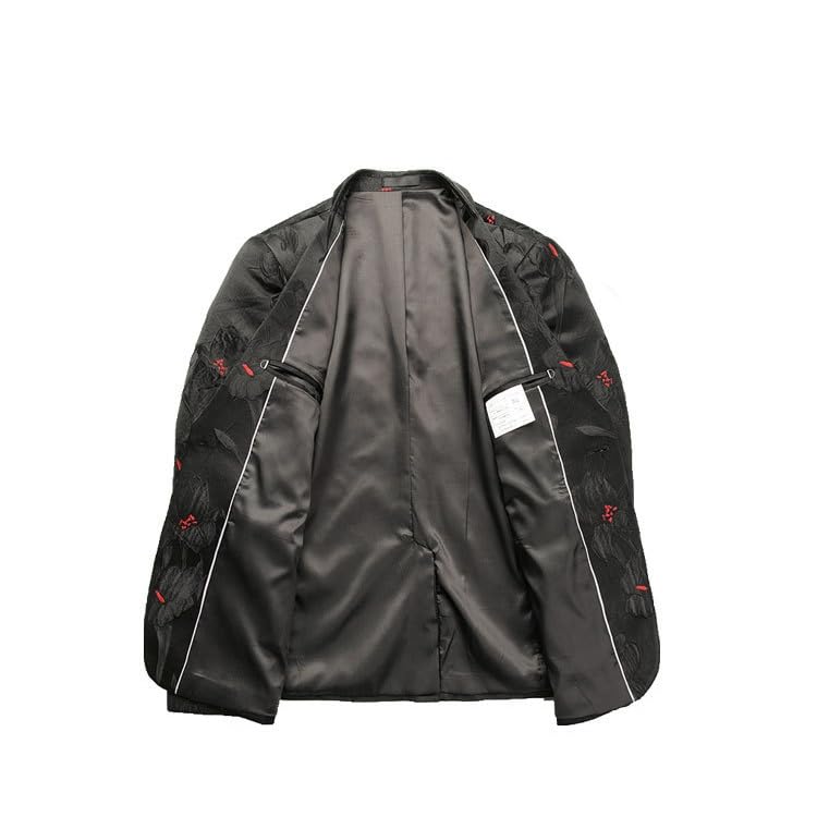 Suit Slim Fit Printed Dress, Business Casual Top3