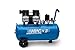 ABAC Compressore d'Aria Silenzioso EASE-AIR 50, Compressore Aria Oil-Free, Pressione Massima 8 Bar, Potenza 1 Hp, Serbatoio 50 Litri, Rumorosità 59 dB